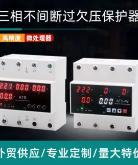 Bộ bảo vệ quá áp 3 pha CHLIUYI – 4-5 màn hình số cho điện 3 pha
