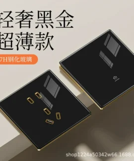 Ổ Cắm Kính Đen FDD – 28 mẫu
