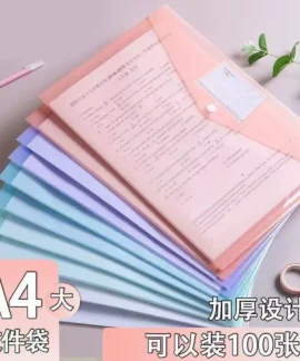Túi hồ sơ A4 nút bấm Bách Lợi Văn – 2 mẫu
