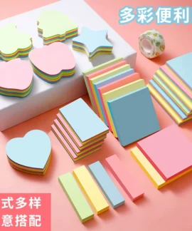 Giấy note nhiều màu Mặc Sóc – 11 mẫu
