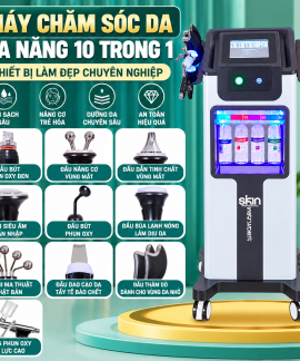 Máy chăm sóc da mặt đen 3 loại