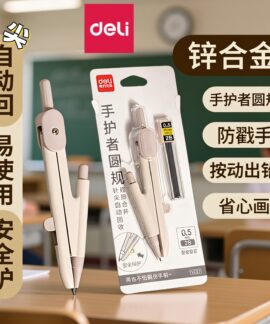 Compa hợp kim kẽm Deli VC27
