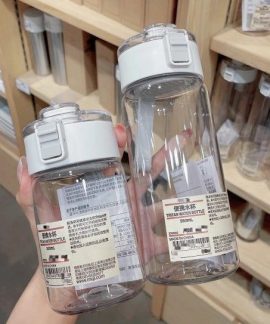 Bình nước tối giản phong cách Muji 350-800ml 7 loại