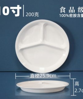 Khay cơm melamine chia ngăn 23 loại